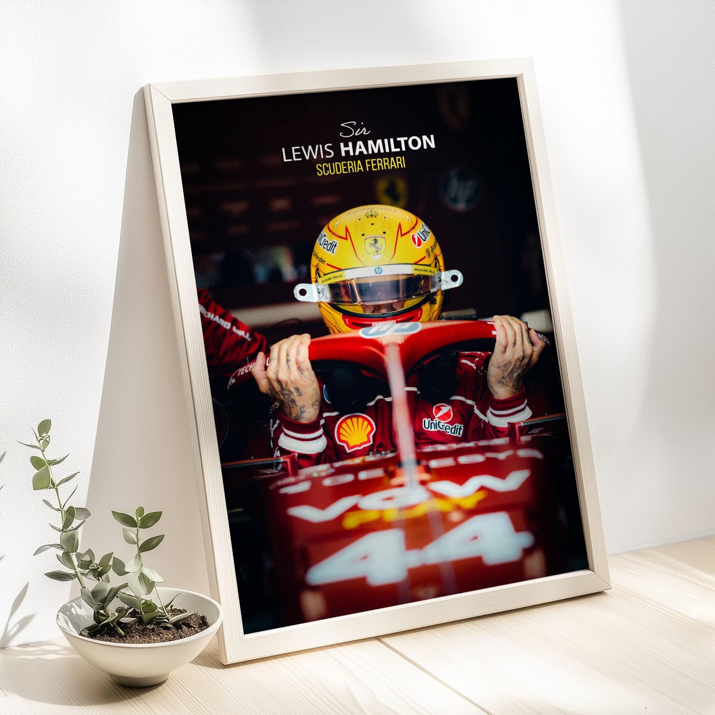 Lewis Hamilton F1 Poster wall art — image 1