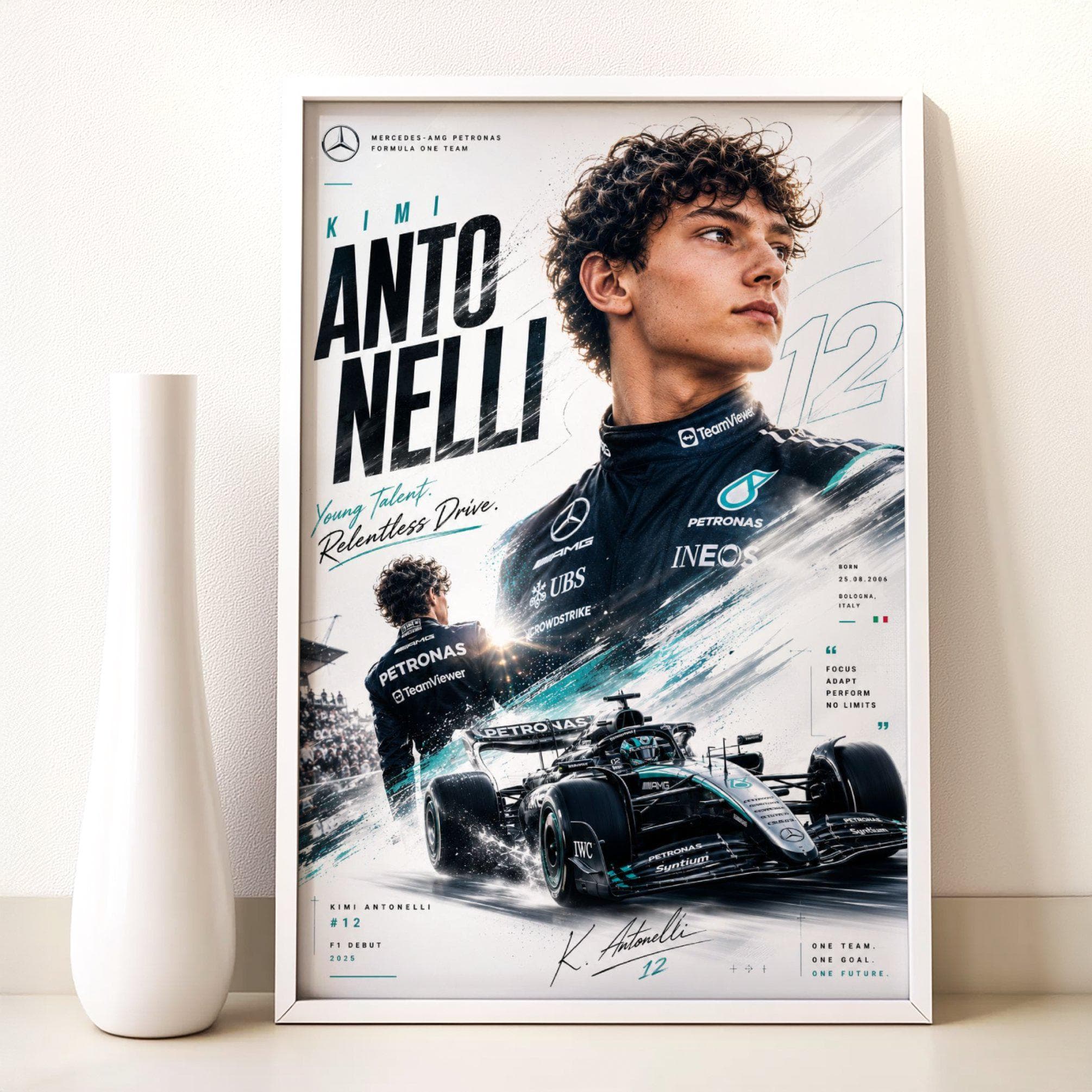 Mercedes F1 F1 Poster wall art — image 1