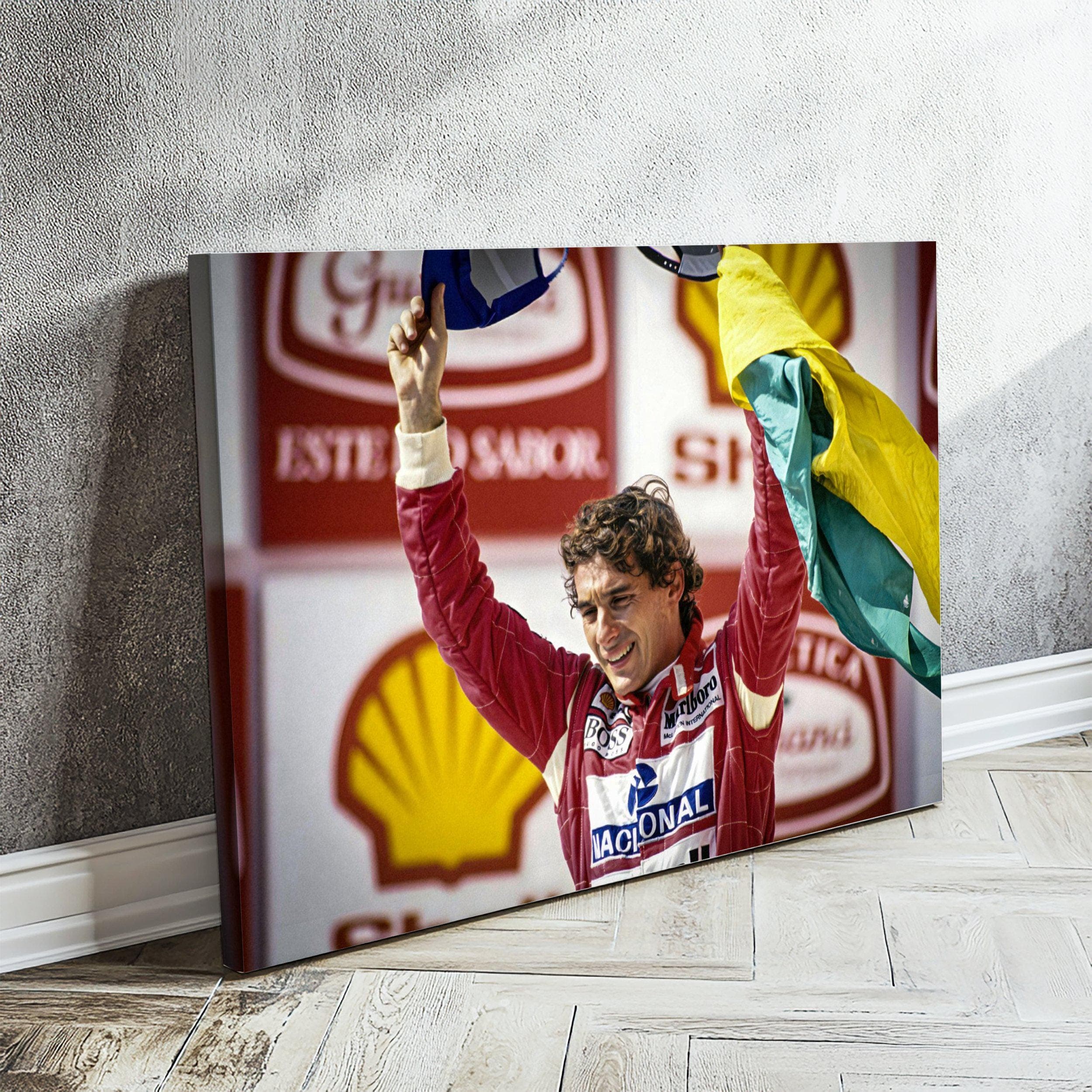 Formula 1 Ayrton Senna F1 Poster wall art