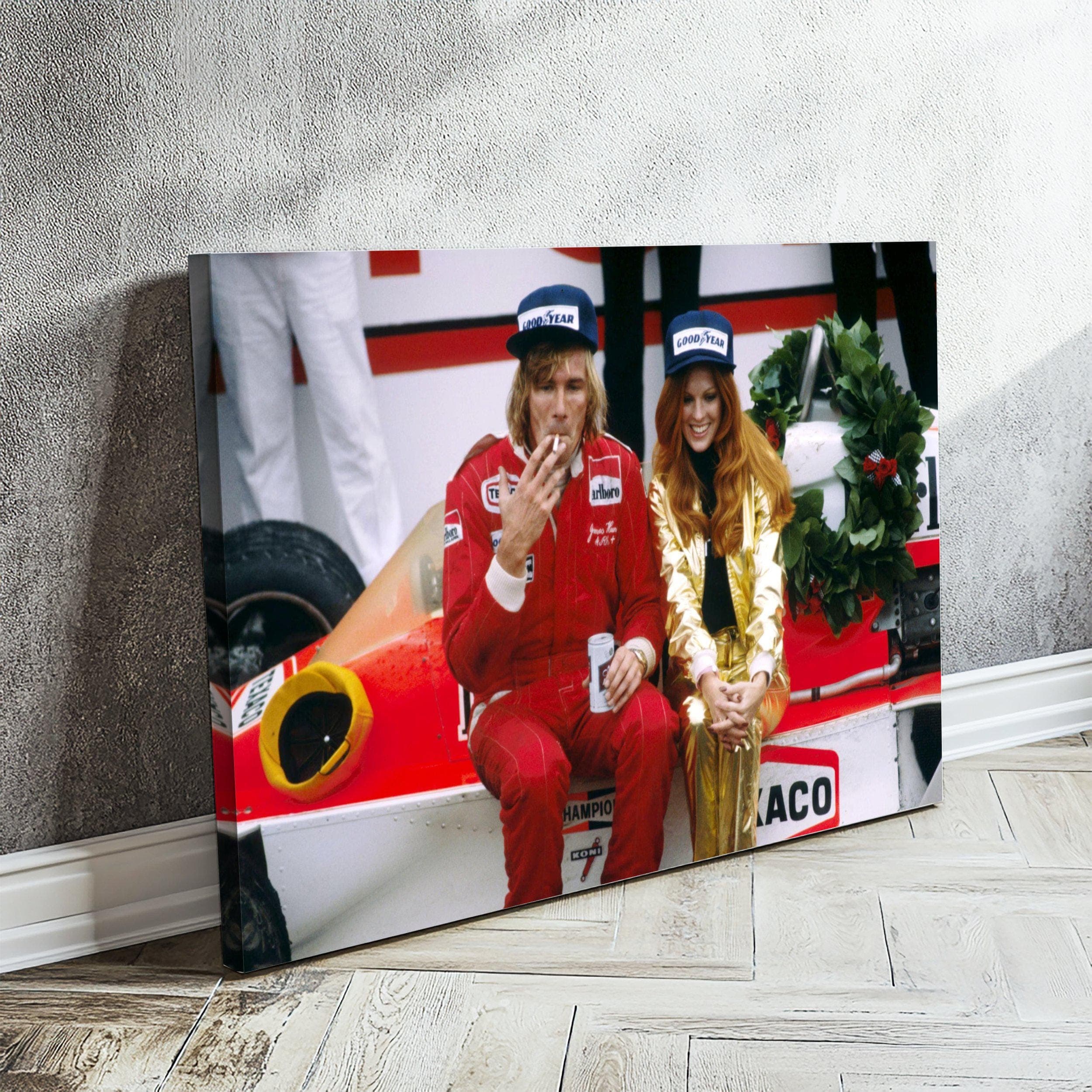 James Hunt Formula 1 Poster wall art