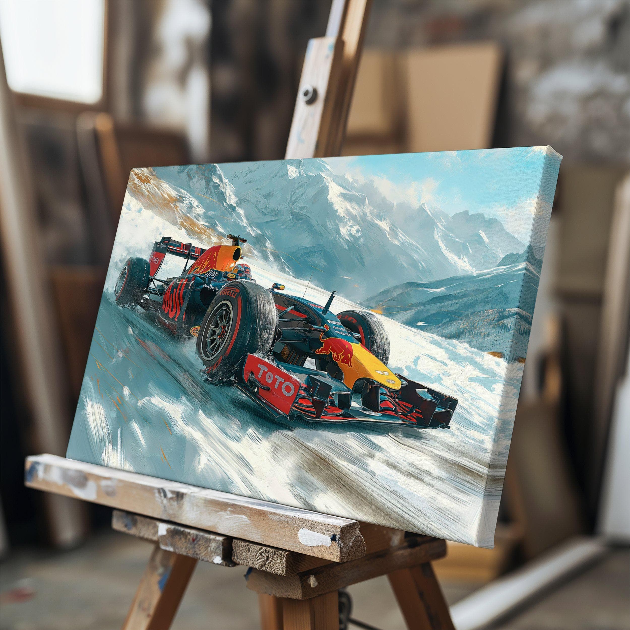 Red Bull Formula 1 Racing Poster wall art — image 1