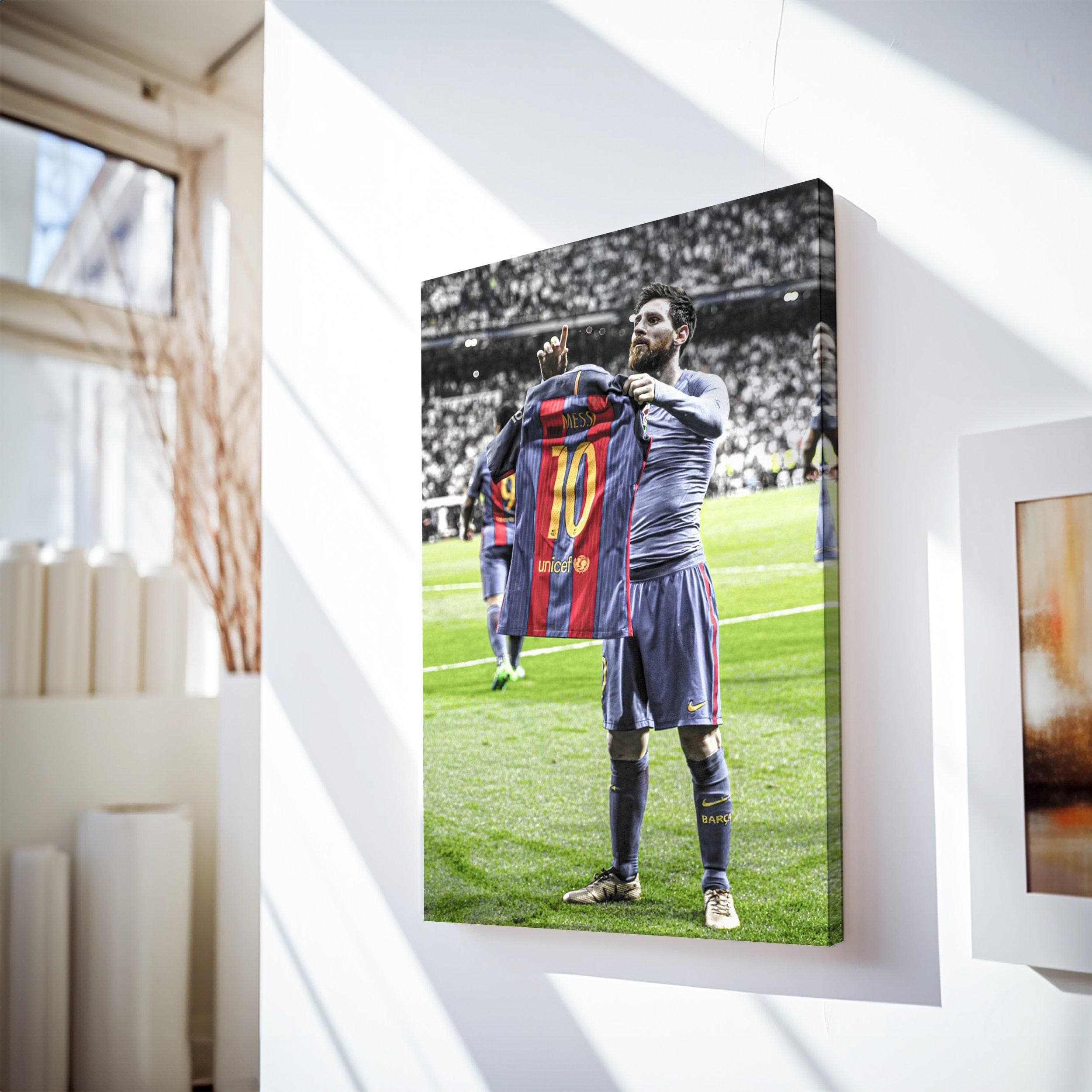 Lionel Messi Barcelona Poster wall art