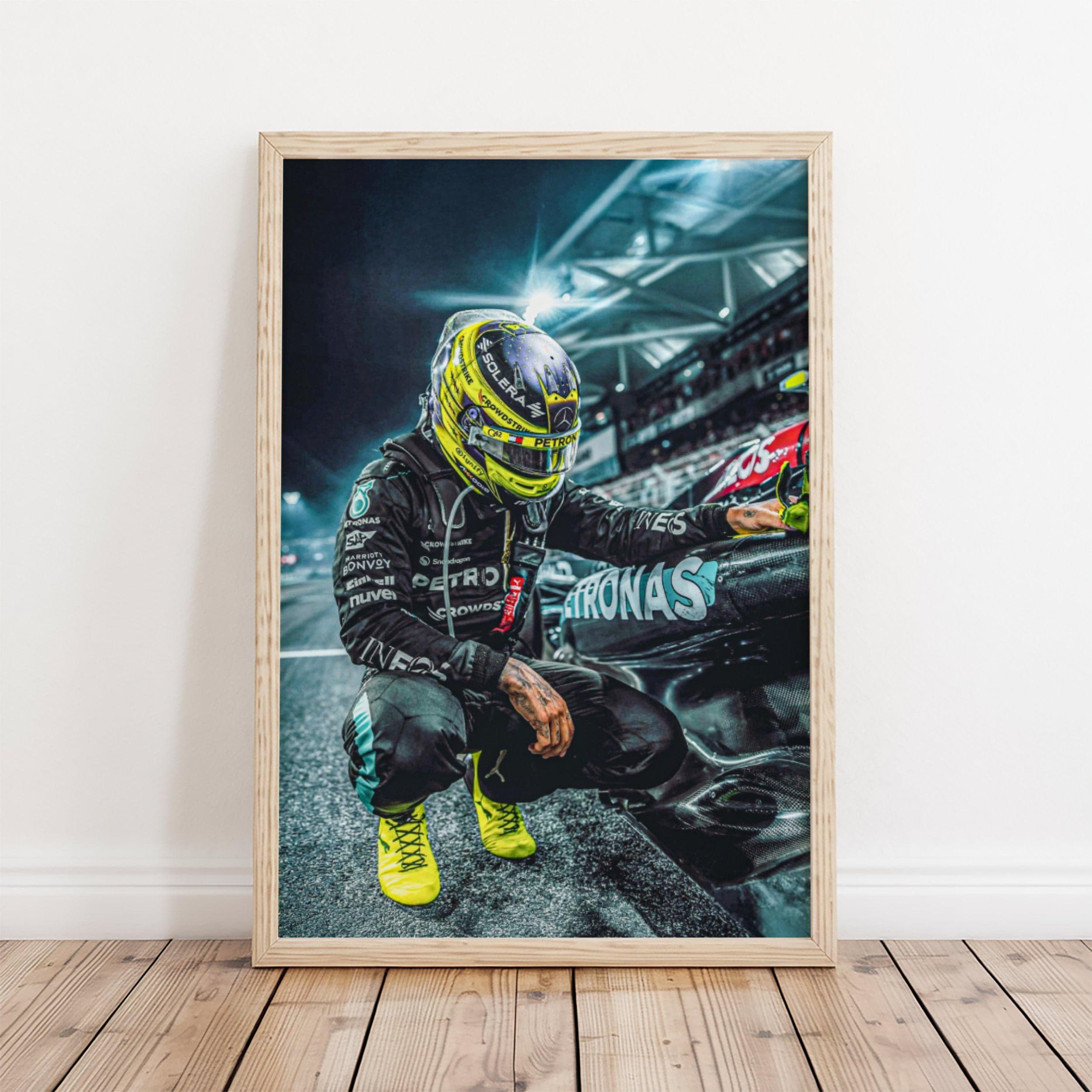 Lewis Hamilton F1 Poster wall art — image 1
