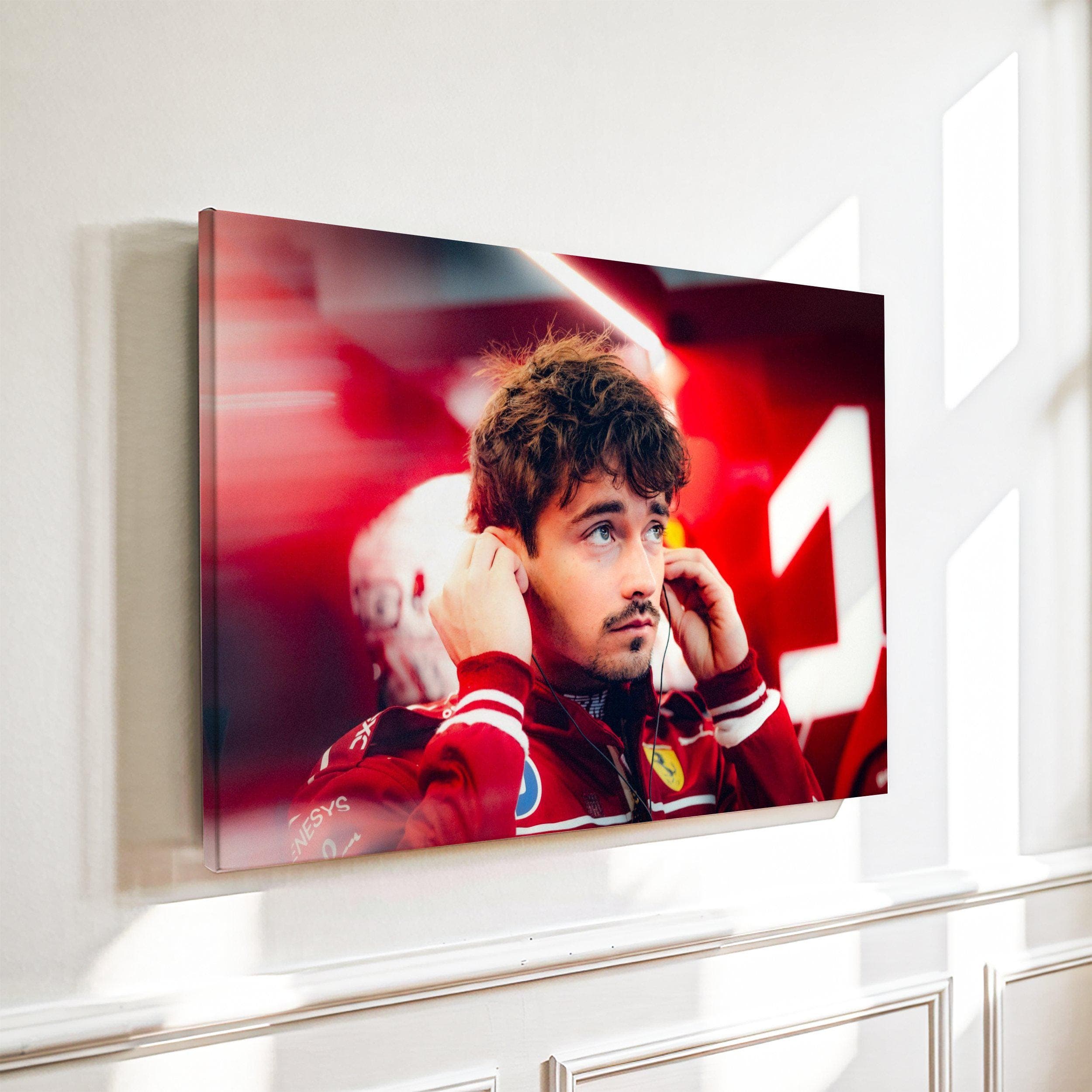 Charles Leclerc Ferrari Poster wall art