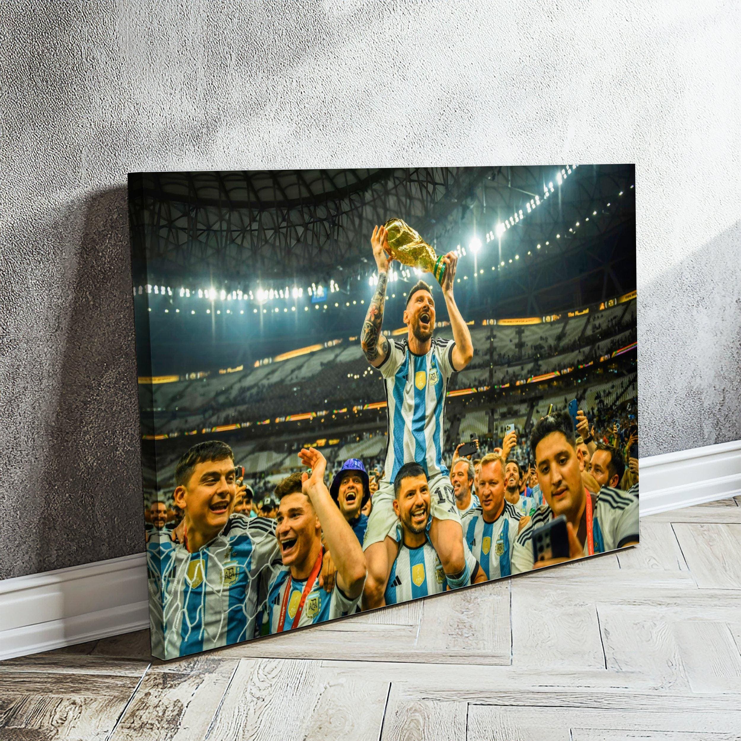 Lionel Messi World Cup Poster wall art