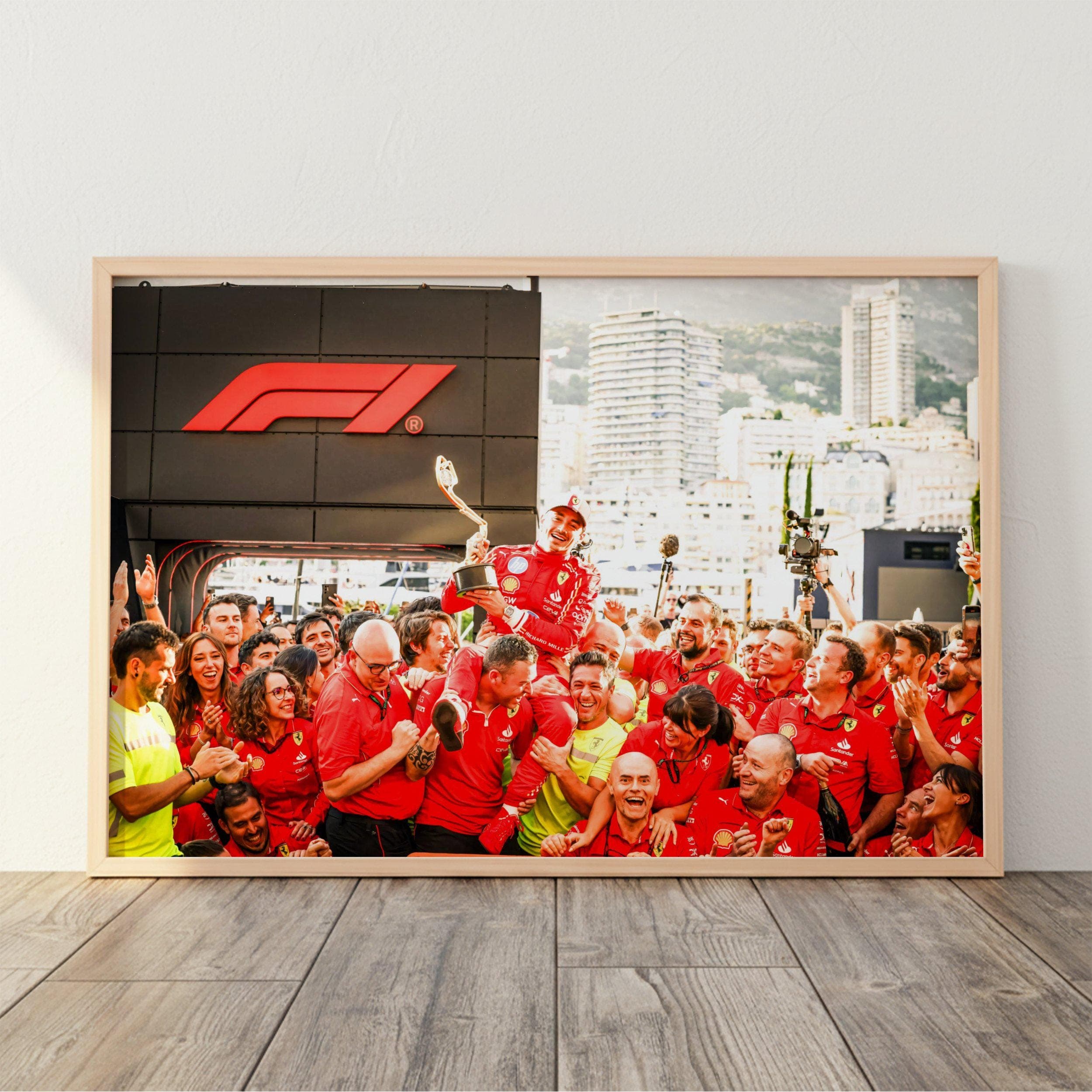 Charles Leclerc F1 Poster wall art — image 1