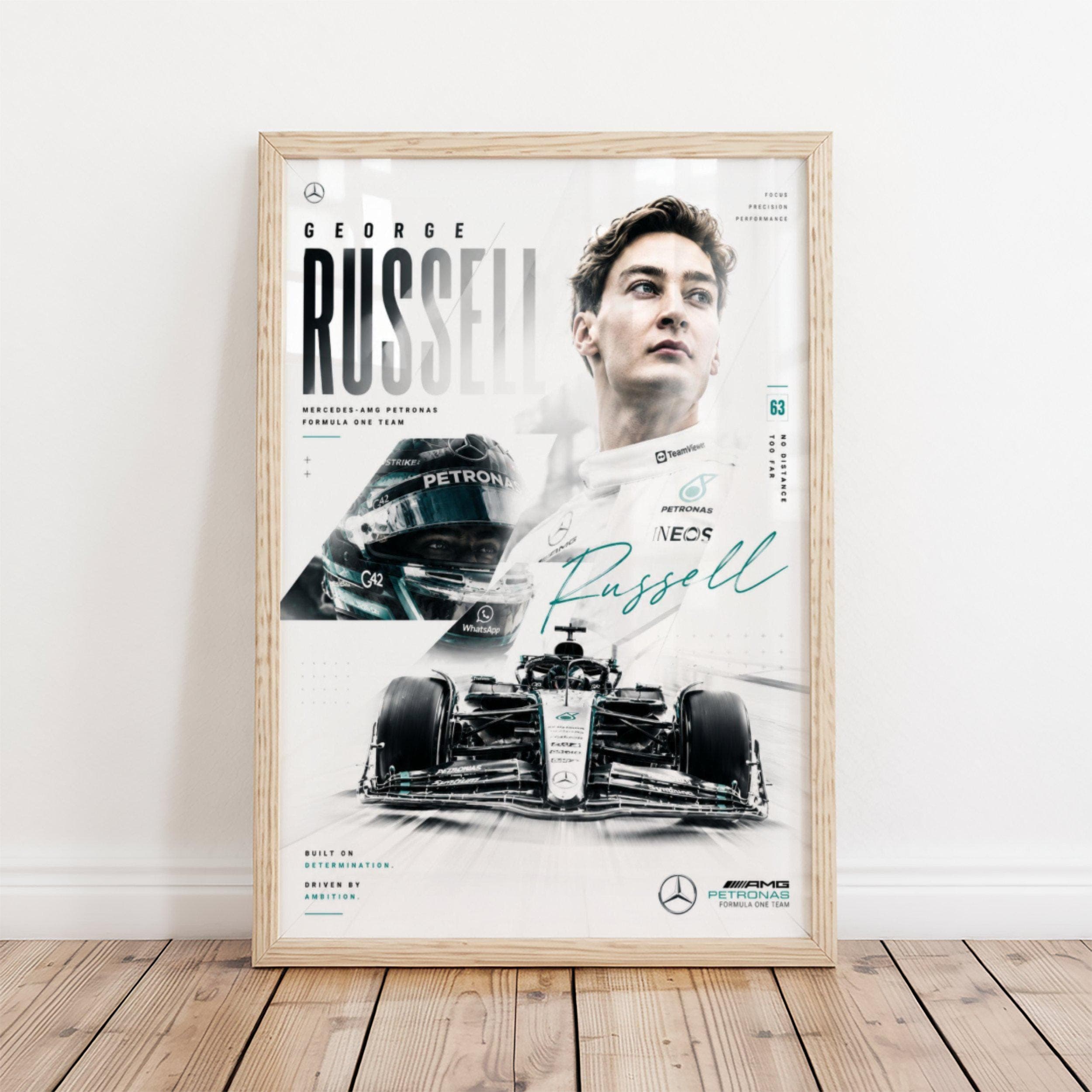 George Russell Formula 1 Poster wall art — image 1