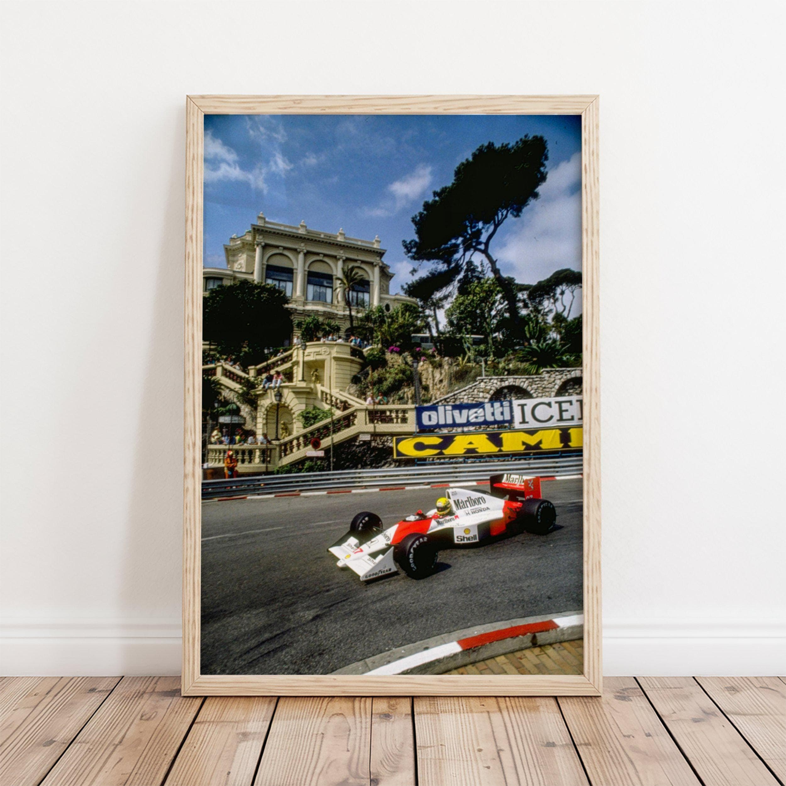 Ayrton Senna F1 Poster wall art — image 1